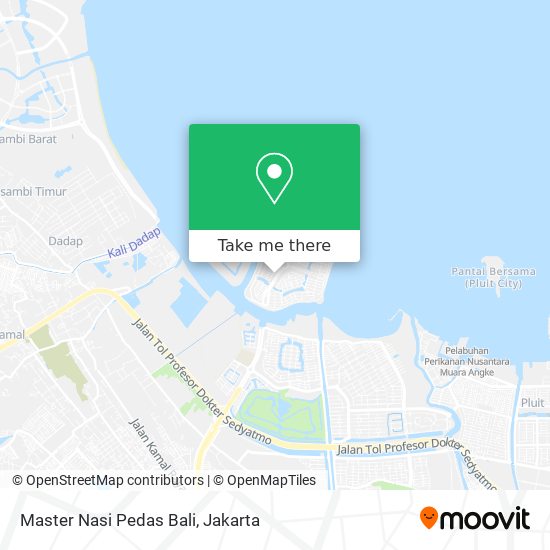 Master Nasi Pedas Bali map