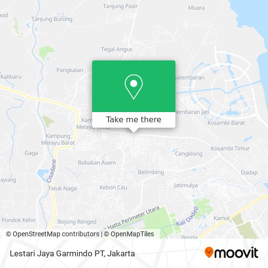 Lestari Jaya Garmindo PT map