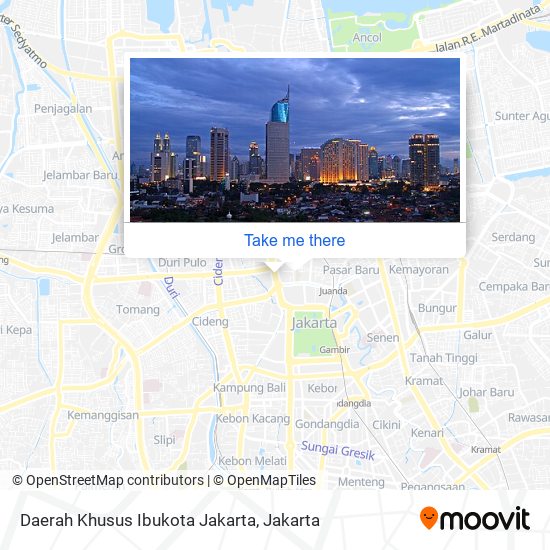 Daerah Khusus Ibukota Jakarta map