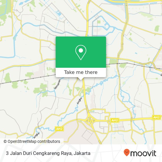 3 Jalan Duri Cengkareng Raya map