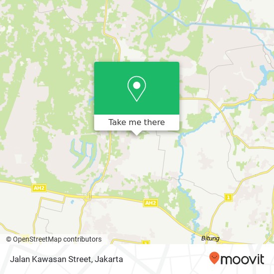 Jalan Kawasan Street map