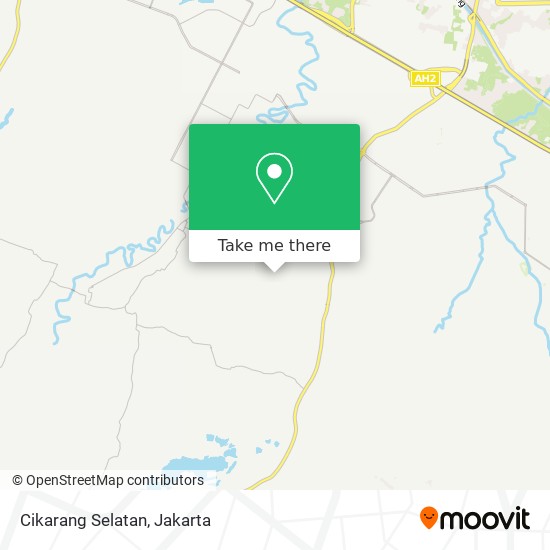 Cikarang Selatan map