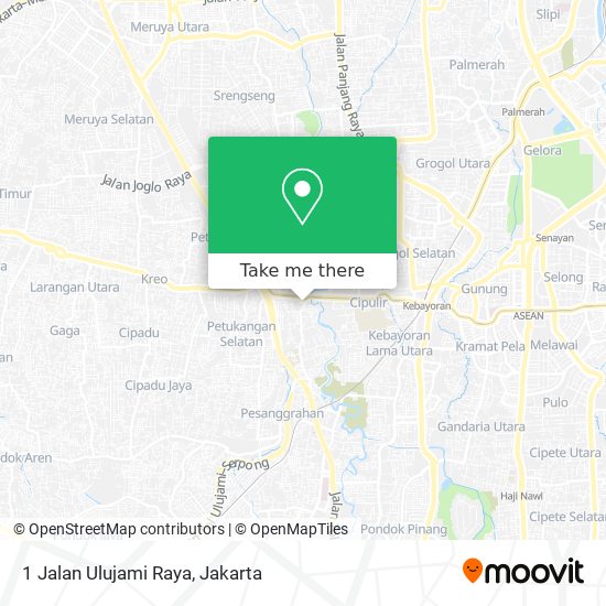 1 Jalan Ulujami Raya map