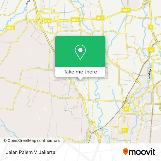 Jalan Palem V map