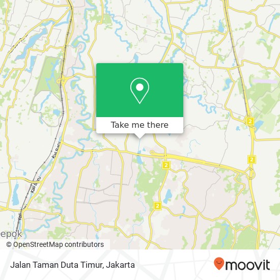 Jalan Taman Duta Timur map