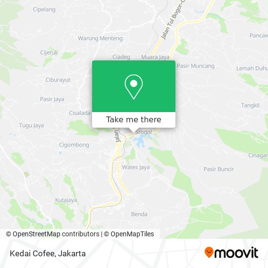 Kedai Cofee map