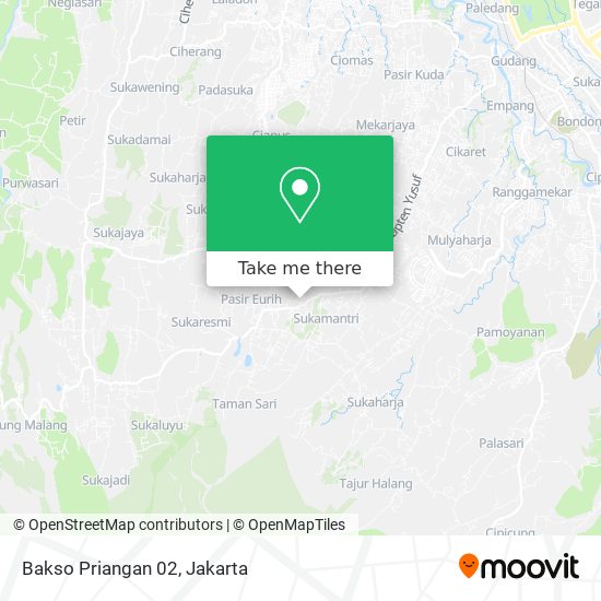 Bakso Priangan 02 map