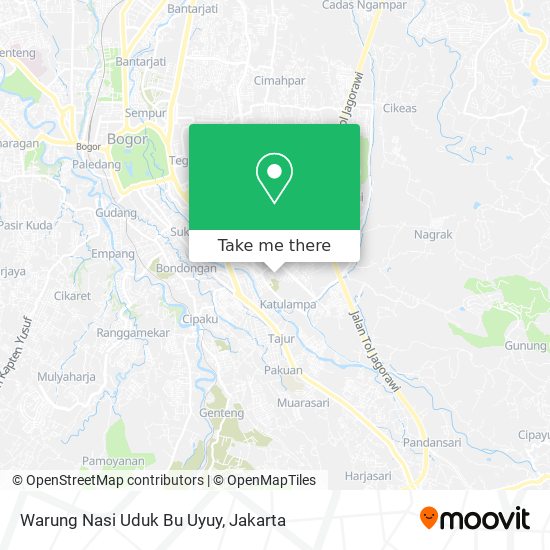 Warung Nasi Uduk Bu Uyuy map