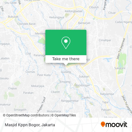 Masjid Kppn Bogor map