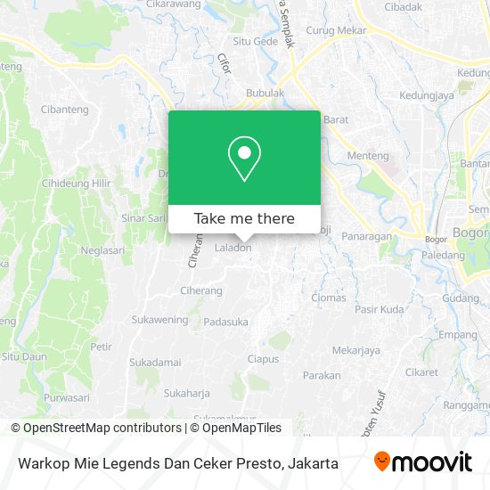 Warkop Mie Legends Dan Ceker Presto map