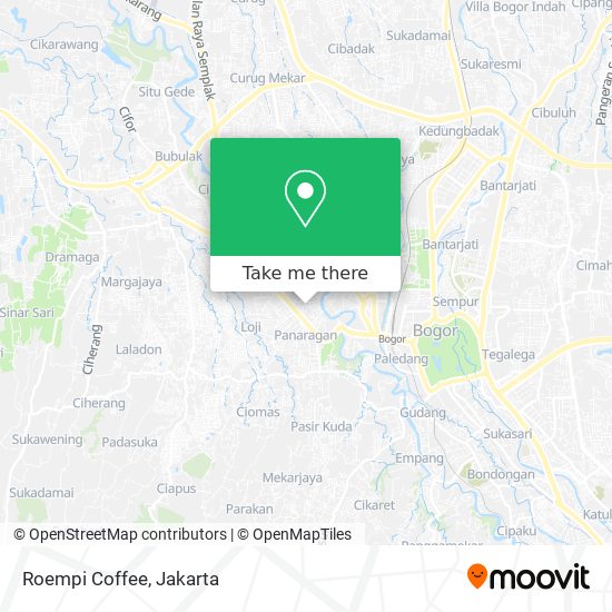 Roempi Coffee map