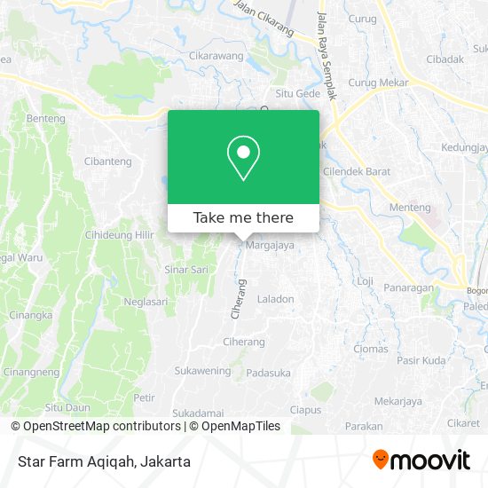 Star Farm Aqiqah map