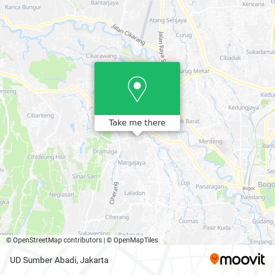 UD Sumber Abadi map