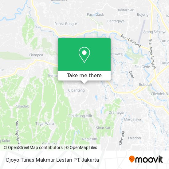 Djoyo Tunas Makmur Lestari PT map