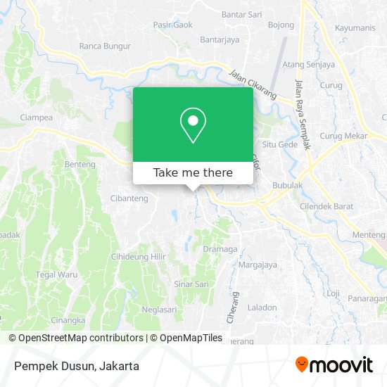 Pempek Dusun map