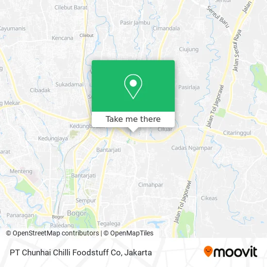PT Chunhai Chilli Foodstuff Co map