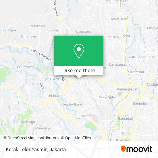 Kerak Telor Yasmin map