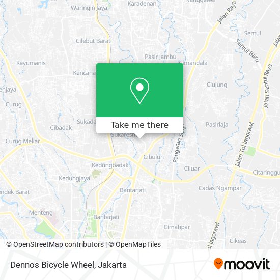 Dennos Bicycle Wheel map