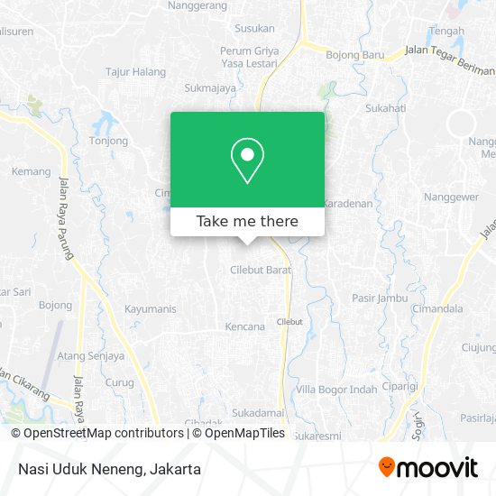 Nasi Uduk Neneng map