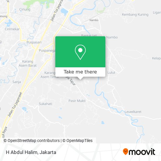 H Abdul Halim map