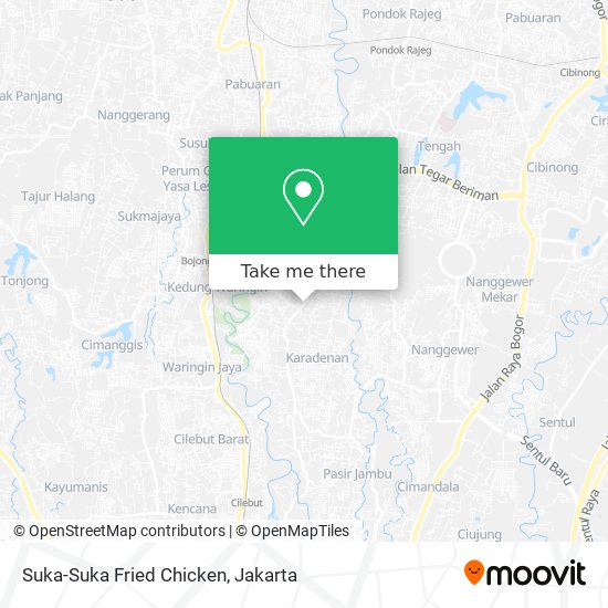 Suka-Suka Fried Chicken map