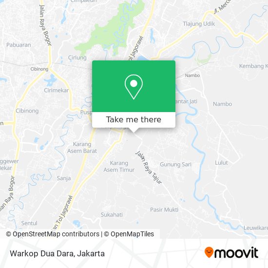 Warkop Dua Dara map