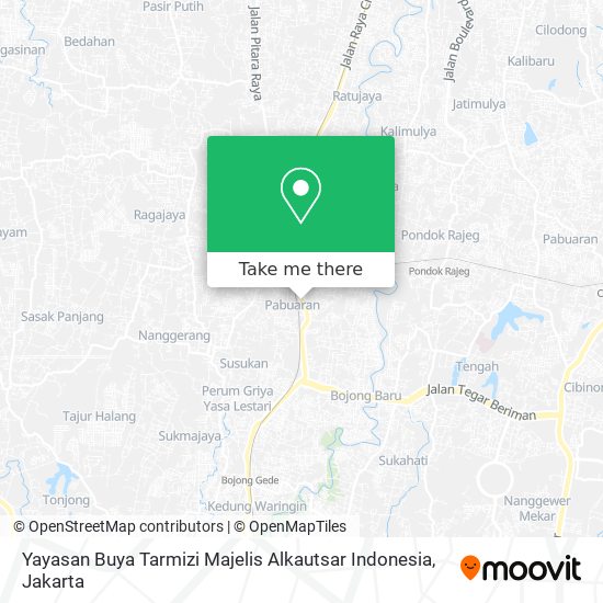 Yayasan Buya Tarmizi Majelis Alkautsar Indonesia map