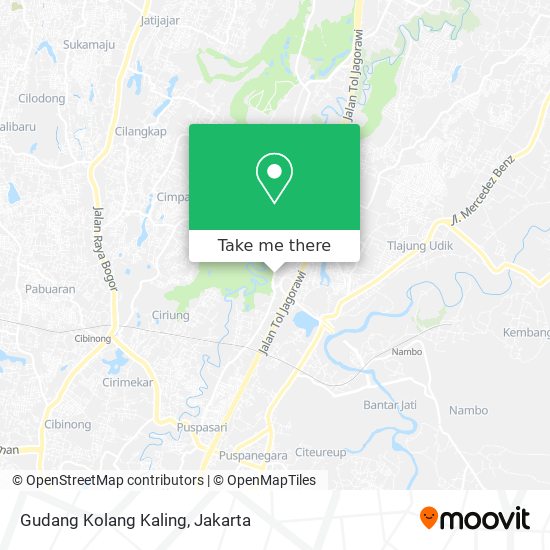 Gudang Kolang Kaling map