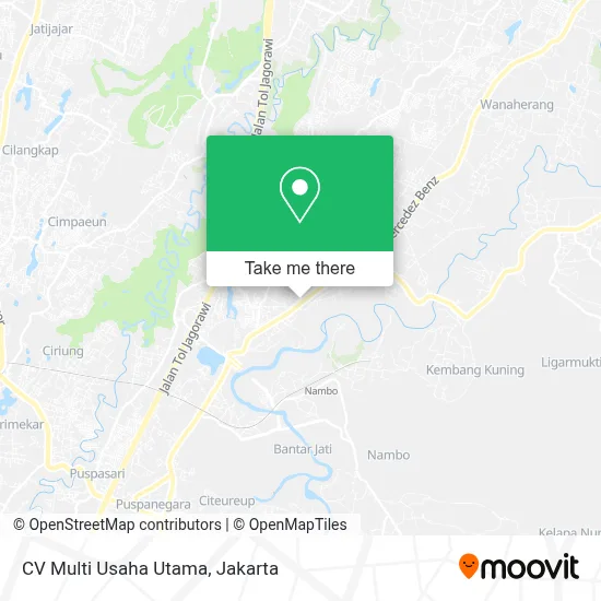 CV Multi Usaha Utama map