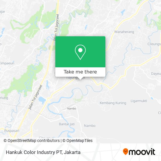 Hankuk Color Industry PT map