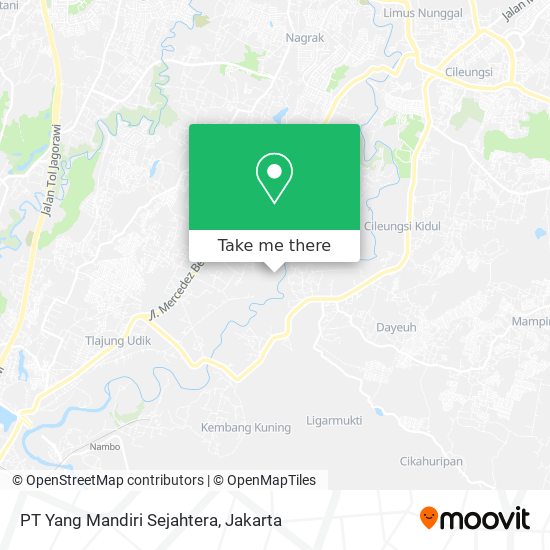 PT Yang Mandiri Sejahtera map