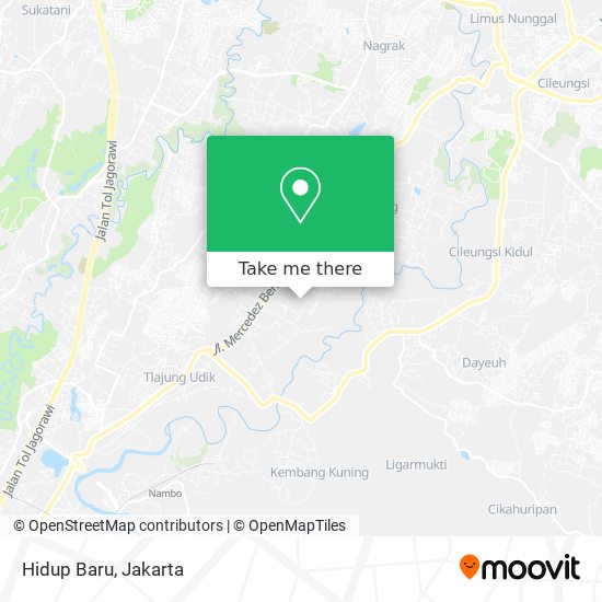 Hidup Baru map