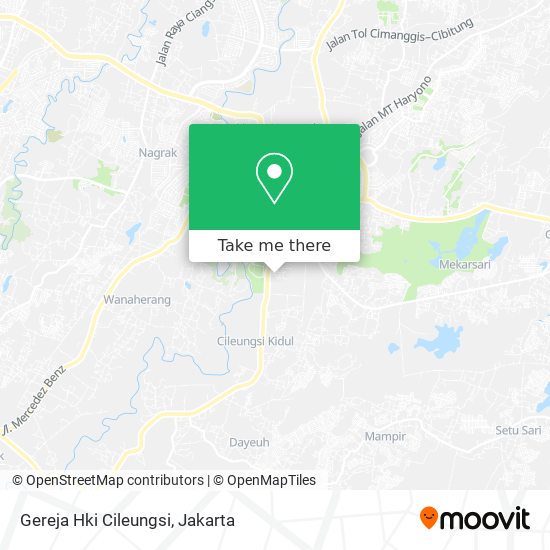 Gereja Hki Cileungsi map