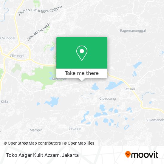 Toko Asgar Kulit Azzam map