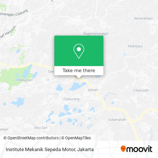 Institute Mekanik Sepeda Motor map