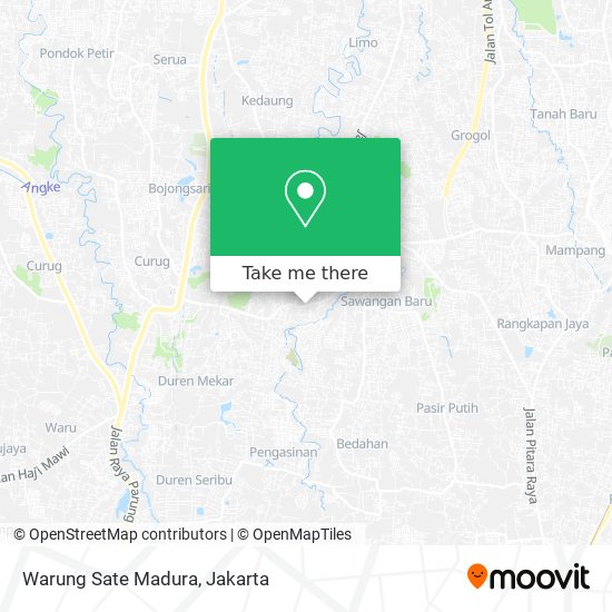 Warung Sate Madura map