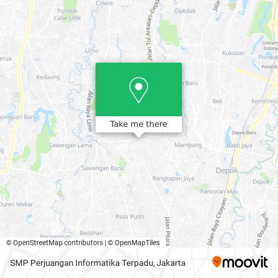 SMP Perjuangan Informatika Terpadu map