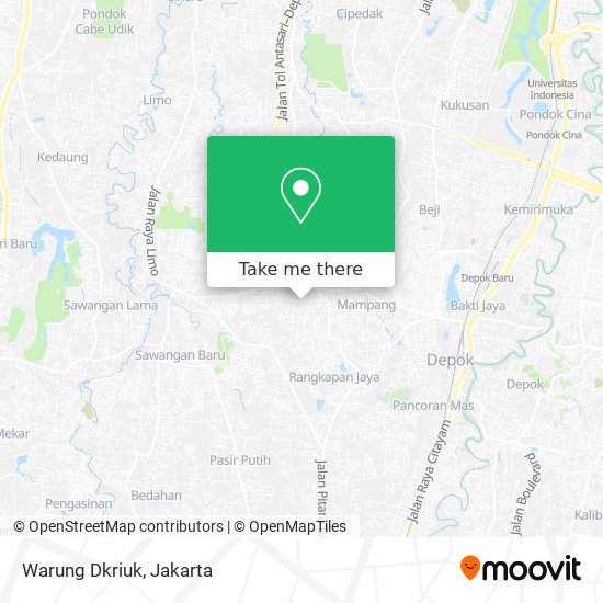 Warung Dkriuk map