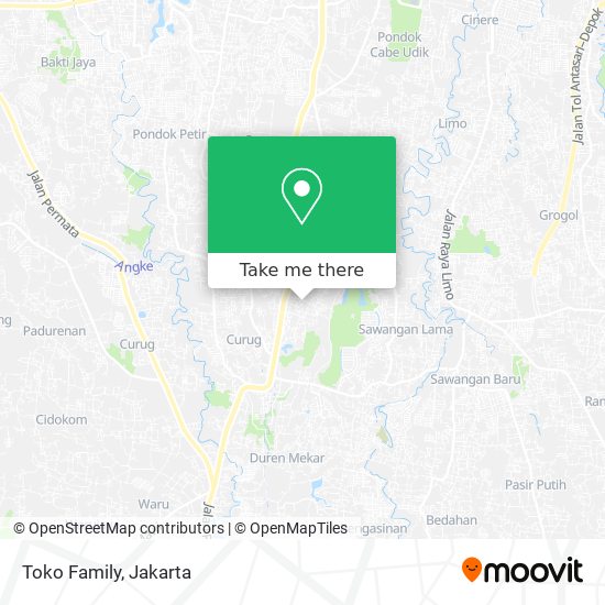 Toko Family map