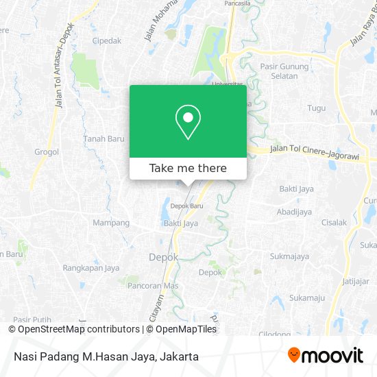 Nasi Padang M.Hasan Jaya map