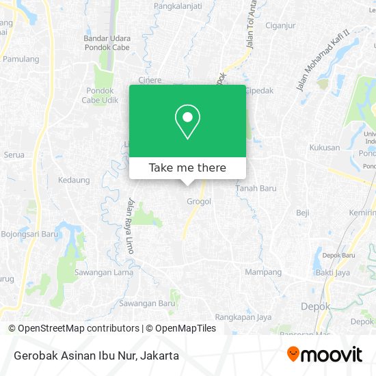 Gerobak Asinan Ibu Nur map