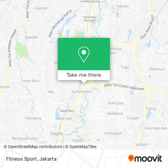 Fitness Sport map