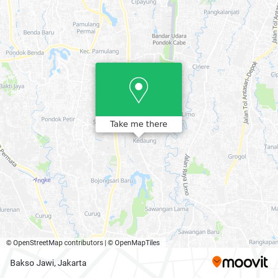 Bakso Jawi map