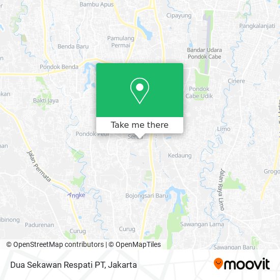 Dua Sekawan Respati PT map