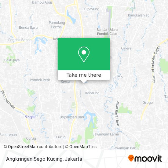 Angkringan Sego Kucing map