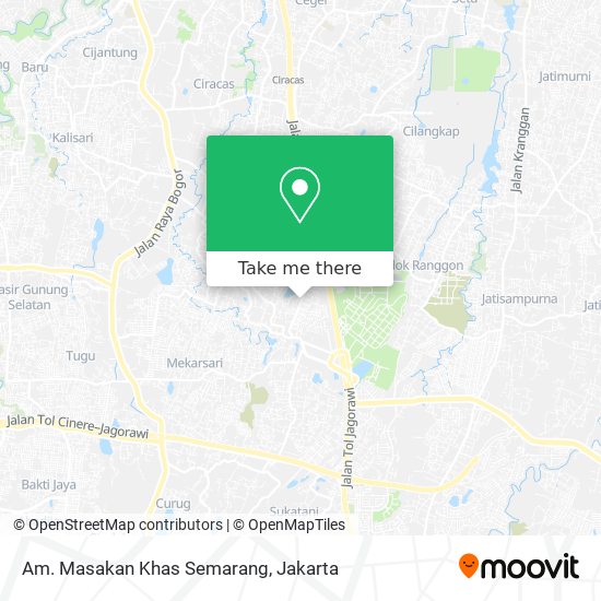 Am. Masakan Khas Semarang map