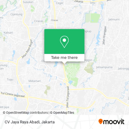 CV Jaya Raya Abadi map