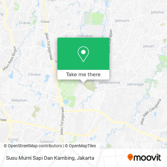 Susu Murni Sapi Dan Kambing map