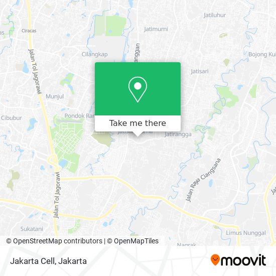 Jakarta Cell map