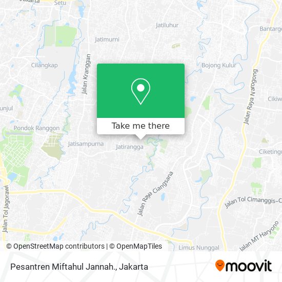 Pesantren Miftahul Jannah. map